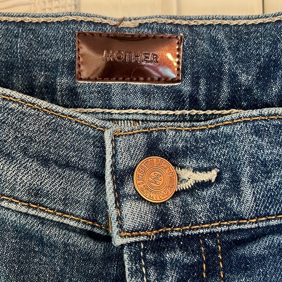 NEW MOTHER insider sneak jeans in loafers and lassos size 31 - Picture 7 of 13